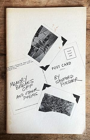 Seller image for Memory Breaks Off and Other Poems for sale by DogStar Books