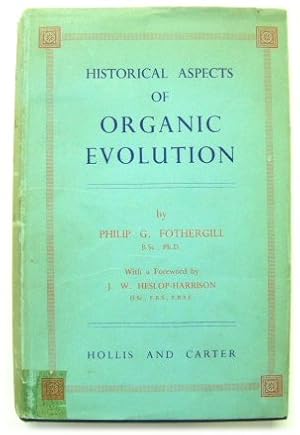 Imagen del vendedor de Historical Aspects of Organic Evolution a la venta por PsychoBabel & Skoob Books