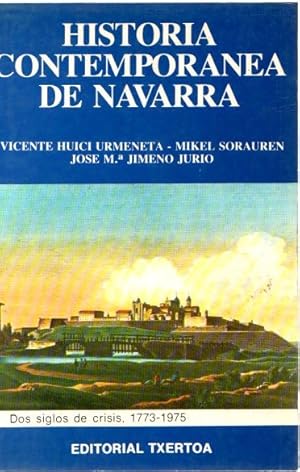 Imagen del vendedor de Historia contempornea de Navarra . a la venta por Librera Astarloa