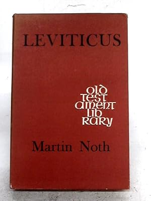 Image du vendeur pour Leviticus, A Commentary mis en vente par World of Rare Books