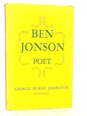 Imagen del vendedor de Ben Jonson: Poet a la venta por World of Rare Books