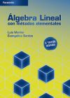 Imagen del vendedor de lgebra lineal con mtodos elementales. 3a. Edicin a la venta por Agapea Libros