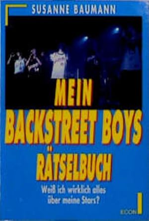 Bild des Verkufers fr Mein Backstreet-Boys-Rtselbuch zum Verkauf von Gerald Wollermann