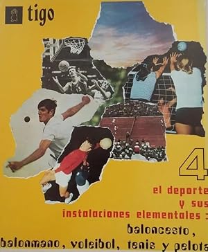 Imagen del vendedor de TIGO. EL DEPORTE Y SUS INSTALACIONES ELEMENTALES N 4. BALONCESTO, BALONMANO, TENIS, PELOTA. a la venta por TraperaDeKlaus