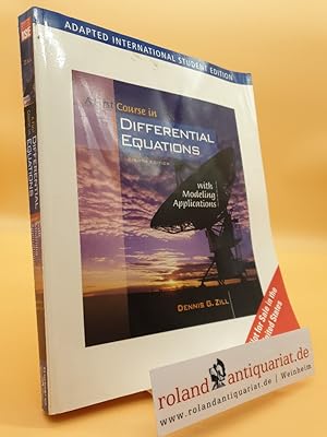 Seller image for A First Course in Differential Equations with Modeling Applications, w. CD-ROM (Adapted International Student Edition) for sale by Roland Antiquariat UG haftungsbeschrnkt