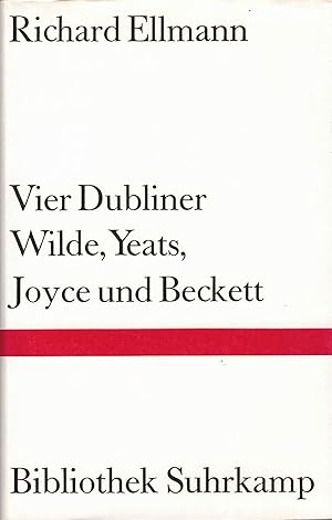 Image du vendeur pour Vier Dubliner. Wilde, Yeats, Joyce und Beckett. mis en vente par Versandantiquariat Neumann/Hnnige