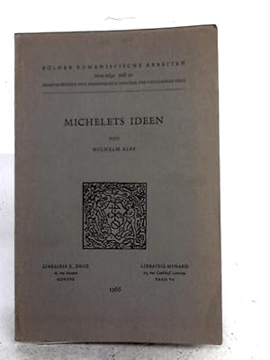 Imagen del vendedor de Michelets Ideen a la venta por World of Rare Books