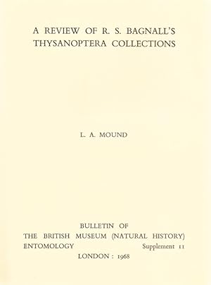 A Review of R.S. Bagnall's Thysanoptera Collections