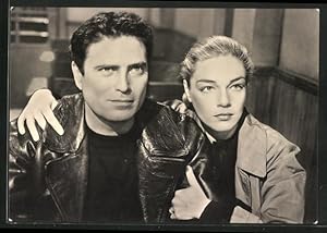 Image du vendeur pour Ansichtskarte Schauspieler Simone Signoret und Raf Vallone in Therese Raquin mis en vente par Bartko-Reher