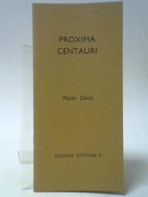 Bild des Verkufers fr Proxima Centauri zum Verkauf von World of Rare Books