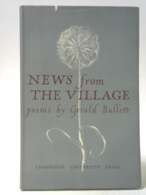 Seller image for News From The Village for sale by World of Rare Books