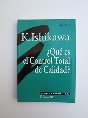 Seller image for Qu es el control total de calidad? for sale by Libros Tobal