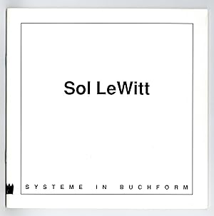 Sol LeWitt's Systeme in Buchform [13 March-15 May 1994]