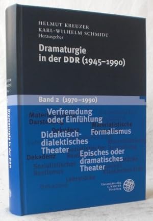 Dramaturgie in der DDR (1945-1990). Herausgegeben von Helmut Kreuzer und Karl-Wilhelm Schmidt. Ba...