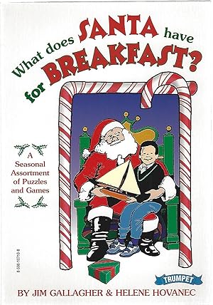Seller image for WHAT DOES SANTA HAVE FOR BREAKFAST for sale by Columbia Books, ABAA/ILAB, MWABA