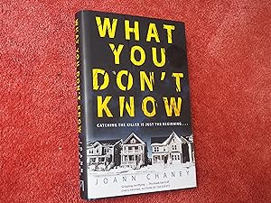 Seller image for WHAT YOU DON'T KNOW for sale by Ron Weld Books