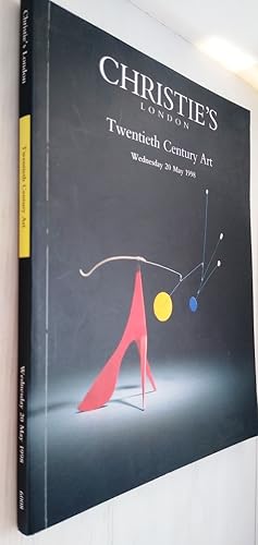 Twentieth Century Art Sale Catalogue Christie's 20th May 1998