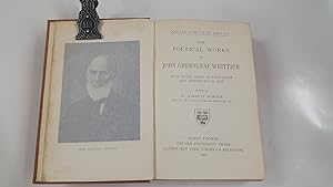 Bild des Verkufers fr The Poetical Works of John Greenleaf Whittier. zum Verkauf von Cambridge Rare Books
