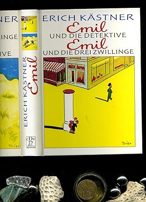 Emil und die Detektive / Emil und die drei Zwillinge: Kinderbuch. Illustrationen von Walter Trier...