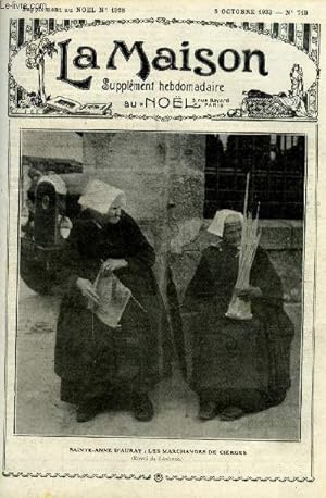 Image du vendeur pour La maison n 719 - Octobre par Anne de Mzerac, Notre Dame de la piti par Paule de Wilsovs, Le voyage a hbron, Etude du sympathique par Dr Pierval, Le rayonnement d'un foyer par Madeleine Lechartier, Peau de banane, La dent de Philibert par Genevive mis en vente par Le-Livre