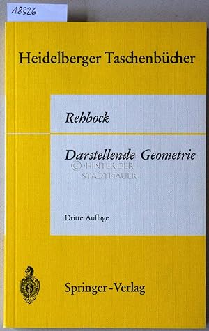 Seller image for Darstellende Geometrie. [= Heidelberger Taschenbcher, Bd. 64] for sale by Antiquariat hinter der Stadtmauer
