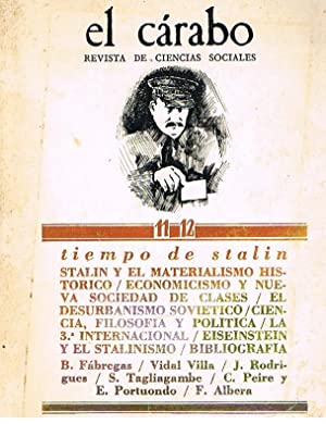 Imagen del vendedor de El Carabo , Revista De Ciencias Sociales a la venta por lisarama