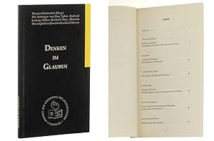 Imagen del vendedor de Denken im Glauben. a la venta por Antiquariat Lehmann-Dronke