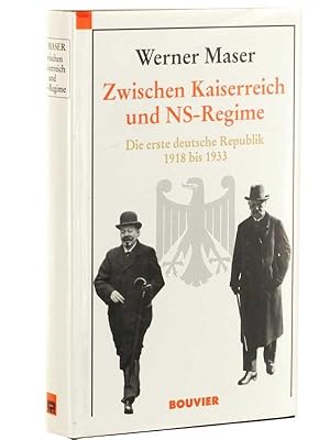 Bild des Verkufers fr Zwischen Kaiserreich und NS-Regime. Die erste deutsche Republik, 1918 bis 1933. zum Verkauf von Antiquariat Lehmann-Dronke