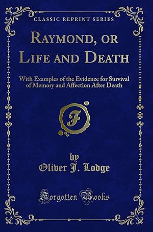 Image du vendeur pour Raymond, or Life and Death (Classic Reprint) mis en vente par Forgotten Books