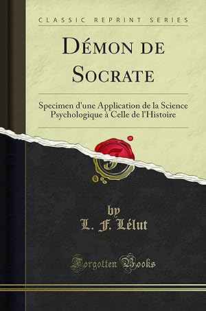 Seller image for D mon de Socrate (Classic Reprint) for sale by Forgotten Books