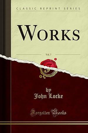 Seller image for Works, Vol. 7 (Classic Reprint) for sale by Forgotten Books