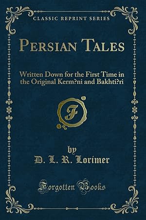 Bild des Verkufers fr Persian Tales (Classic Reprint) zum Verkauf von Forgotten Books