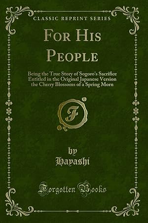 Seller image for For His People (Classic Reprint) for sale by Forgotten Books