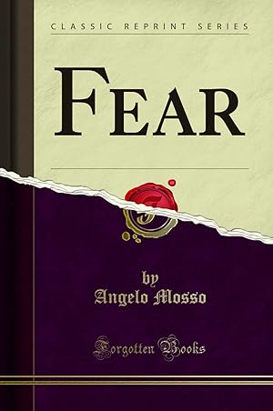 Imagen del vendedor de Fear (Classic Reprint) a la venta por Forgotten Books