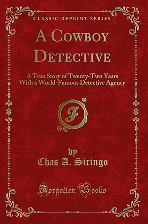 Seller image for A Cowboy Detective (Classic Reprint) for sale by Forgotten Books