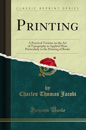 Seller image for Printing (Classic Reprint) for sale by Forgotten Books