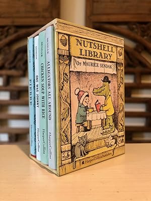 Seller image for Four Books in the Nutshell Library with Slipcase: One Was Johnny, Chicken Soup with Rice, Pierre A Cautionary Tale (and) Alligators All Around for sale by Long Brothers Fine & Rare Books, ABAA