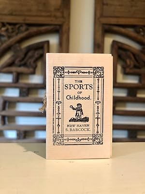 Miniature Book: The Sports of Childhood -- SIGNED by Printer