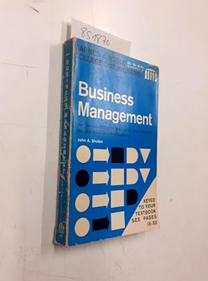 Business Management An Introduction to Business and Industry