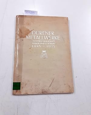 Bild des Verkufers fr Drener Metallwerke Aktiengesellschaft Dren - Rhld. und Berlin 1885 bis 1935 Denkschrift zum Verkauf von Versand-Antiquariat Konrad von Agris e.K.