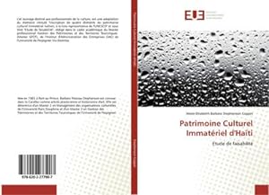 Seller image for Patrimoine Culturel Immatriel d'Hati : Etude de faisabilit for sale by AHA-BUCH GmbH