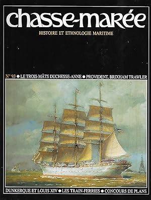 Revue "Le Chasse-Marée" (histoire et ethnologie maritime) n°93, novembre 1995 [les train-ferries,...
