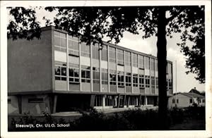 Bild des Verkufers fr Ansichtskarte / Postkarte Sleeuwijk Nordbrabant, Chr. U. L. O. School zum Verkauf von akpool GmbH