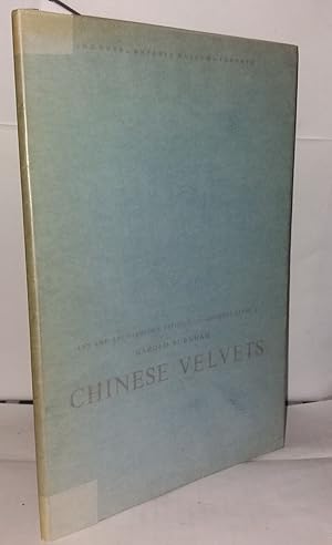 Seller image for Chinese velvets a technical study. Art & Archaeology Div. Occasional Paper 2 for sale by Librairie Albert-Etienne