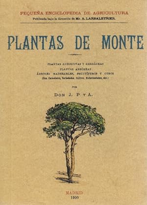 Image du vendeur pour PLANTAS DE MONTE mis en vente par Librera Vobiscum