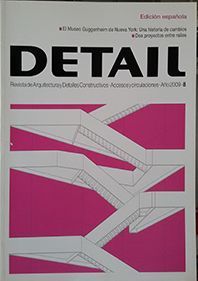 DETAIL / REVISTA DE ARQUITECTURA Nº 8