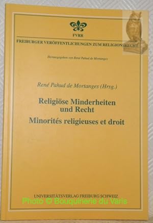 Seller image for Religise Minderheiten und Recht. Minorits religieuses et droit. FVRR 1. for sale by Bouquinerie du Varis