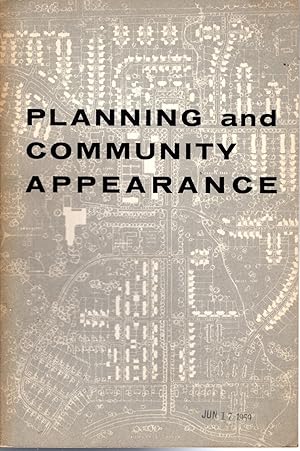 Image du vendeur pour Planning and Community Appearance mis en vente par Dorley House Books, Inc.
