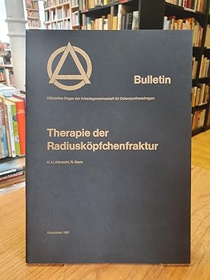 Seller image for Therapie der Radiuskpchenfraktur, for sale by Antiquariat Orban & Streu GbR