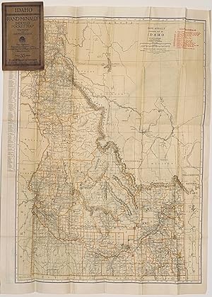 Rand McNally Indexed Pocket Map, Tourist' and Shippers' Guide of Idaho